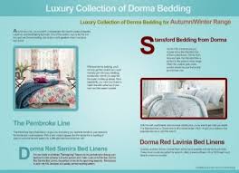 dorma bedding for autumn winter range