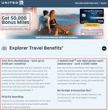 2 miles per dollar on united purchases. 75k Sign Up Bonus For Chase United Mileageplus Explorer Business Credit Card Targeted Offer