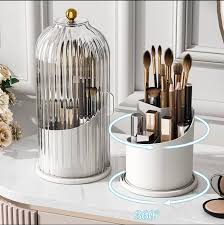 360 rotary makeup brush storage box