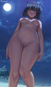 Nero Full Nude Under The Moonlight By Shexyo | Black Clover Premium Hentai