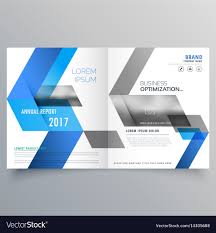 Modern Booklet Cover Page Design Template With