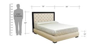 black leatherette upholstered king bed