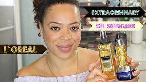 l oreal extraordinary oil skincare line