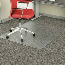 studded chair mat for flat pile carpet