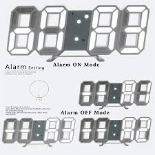 Table Clocks Wall Clock Led