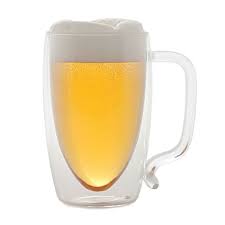 Double Wall Beer Glass Save 58