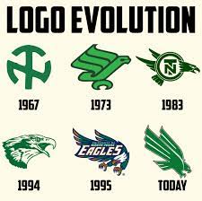 University of North Texas - Here's to evolution! Take a look at a few of  our UNT branded logos over the years. Which one is your favorite? 📸: Texas  Football Life | Facebook