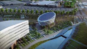 ford s planned new headquarters borrow