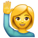 🙋‍♀️ Frau mit ausgestrecktem, erhobenem Arm Emoji — Bedeutung, Kopieren  und Einfügen