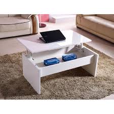Rectangular Lift Top Coffee Table With