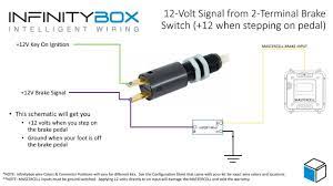 12 volt brake light signals infinitybox