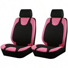4pcs set pink car seat covers set