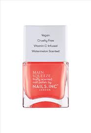 hot tropical watermelon scented nail
