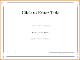 Free Blank Certificate Border Template Word Award Templates