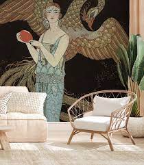 Art Deco Wall Mural Vintage Style