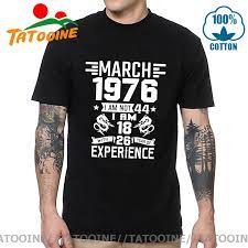 เมษายนพฤษภาคมมิถุนายนกรกฎาคมสิงหาคมกันยายนตุลาคมพฤศจิกายนธันวาคมBorn In  1976 Tเสื้อผู้ชายมกราคมกุมภาพันธ์มีนาคมวันเกิดเสื้อยืด|T-Shirts