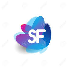 See more ideas about logos, logo design, logo inspiration. Letter Sf Logo With Colorful Splash Background Letter Combination Royalty Free Cliparts Vectors And Stock Illustration Image 158610509