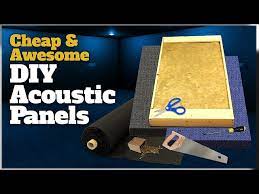diy acoustic panels how to make your