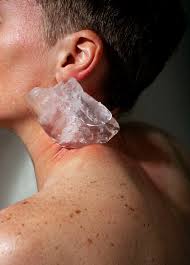 ice for sore muscles think again