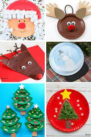 fabulous paper plate christmas crafts
