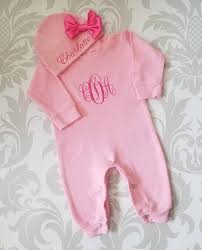 Pretty In Pink Baby Girl Sleeper Lollipop Kids Designs