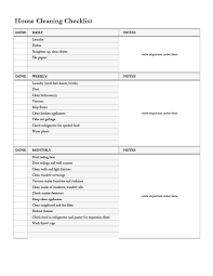 Household Cleaning Schedule Printable Jasonkellyphoto Co