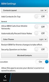 I Dont Have Ping Options On My Bbm Blackberry Forums At