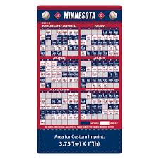 Twins schedule 2019 video with commentary on dates, players, previous season, and projected twins lineup starters. Minnesota Twins Baseball Team Schedule Magnets 4 X 7 Custom Magnets