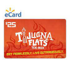 tijuana flats 25 e gift card