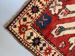 caucasian adler eagle kazak rug for