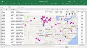 Excel 2016 Visualize Data On Bing Maps