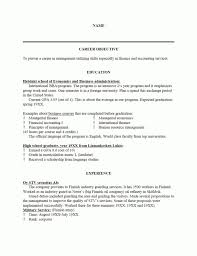 Resume Writing Examples Free Letter Templates