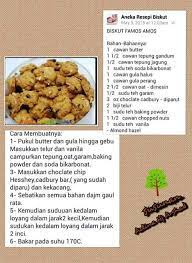 Famous amos can shut down already. Biskut Famous Amos Cooking Recipes Recipes Biscuit Recipe
