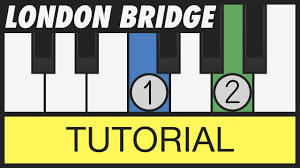 London bridge is falling down is a traditional nursery rhyme whose earliest known records are from the 17th century. London Bridge Is Falling Down Very Easy Piano Tutorial Youtube