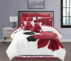 Comforter Bed Comforters Red Bedding