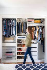 My plan was to have the ikea closet in the middle an add shelves and rods to each side to create a custom closet. Ikea Pax Wardrobe Ideas For Your Dream Closet Abby Murphy