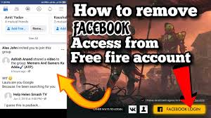 How to transfer free fire account facebook to google ? How To Remove Facebook Account From Your Free Fire Account Access Access Remove Ignition Gamer Youtube