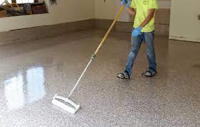 one day flake system concrete floor