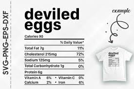 deviled eggs nutrition fact