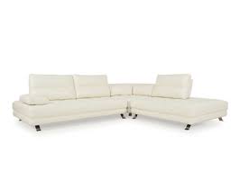 genuine leather sectional