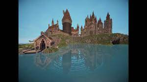 Truly, and tails of the golden sharks circling the dark pool of the stone. The Best Hogwarts Ever Made In Minecraft Mrkaspersson Youtube