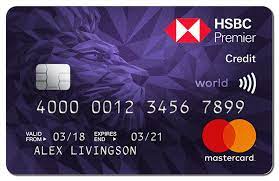 hsbc premier credit card hsbc channel