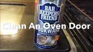 bar keepers friend on a glass cooktop