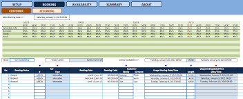 In this section, i am going to share the formulas in use in all the tabs and their purposes. Booking And Reservation Calendar The Spreadsheet Page