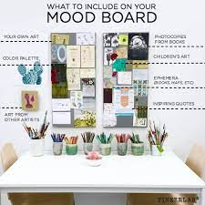 how to make a mood board that inspires