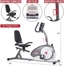 | stamina elite total body recumbent bike. Amazon Com Body Champ Magnetic Recumbent Exercise Bike Reclined Stationary Bike Workout Bike For Home Brb5872 Sports Outdoors