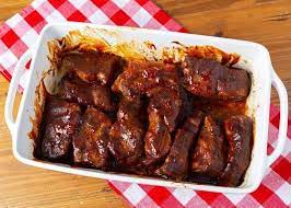 oven baked country style ribs retro