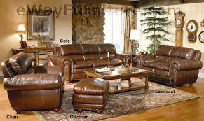 telluride leather sofa