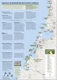 Humboldt Bay Area Beaches And Dunes Map Humboldt Bay Ca Us