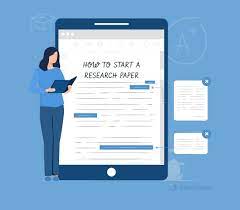 how to create a research paper outline